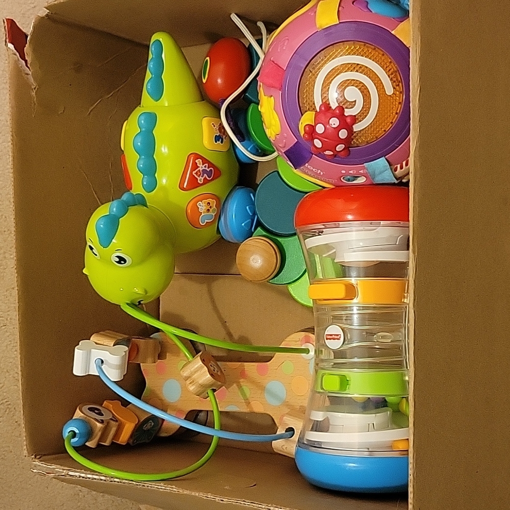 Box of Baby Toys